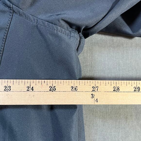 T Tech By Tumi Jacket Mens XL Navy Quilted Full Zip Outdoor Lined Rain Outdoor - Picture 11 of 11